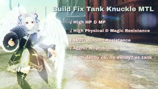 Build Fix Tank MTL Lvl190 - Toram Online