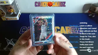 Break #122: 2020-21 NBA Prizm Cello Box (12 Packs)