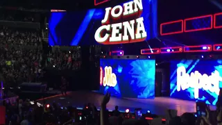 JOHN CENA NO MERCY ( LAST MATCH ?) ENTRANCE 9-24-17