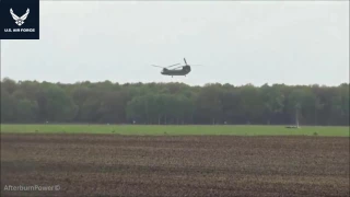 Fighters | Fighter Jet | Low Pass RNLAF Chinook DEELEN AIR BASE