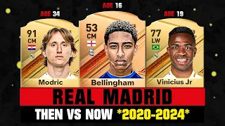 THIS IS HOW REAL MADRID LOOKED 4 YEARS AGO VS NOW! 🤯😱 ft. Bellingham, Modric, Vinicius Jr…