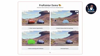 ProPainter: Improving Propagation and Transformer for Video Inpainting (ICCV 2023)