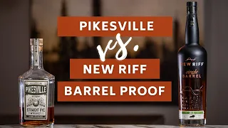 Pikesville Rye vs New Riff Barrel Proof Rye BLIND REVIEW | Can New Riff Hang With Kentucky's Best