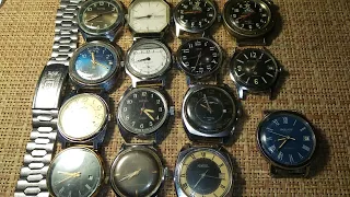 Коллекция часов СССР по смешным ценам