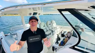 Grand Bay Marine Walkthrough Featuring the Regal 38 Surf - The Biggest Surf Boat in the World!