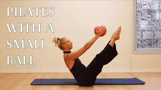 PILATES WITH A SMALL BALL (overball)