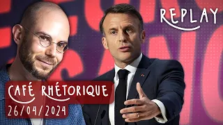 [REPLAY] Le "discours de la Sorbonne" d'Emmanuel Macron ! - Viktorovitch - Stream du 26/04/2024
