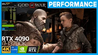 God of War Native 4K Performance, Ultra+ Settings | RTX 4090 | i7-13700K