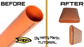 How to make PVC pipe transformed into Oblong shape!!easy idea!!watch this