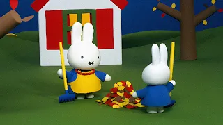 The big leaf clean up | Miffy and Friends | Classic Animated Show