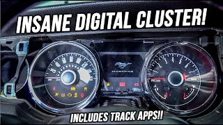 Revealing The SECRET Mod! Swapping The Mustang's Cluster!