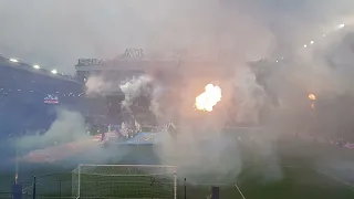 The opening ceremony of the euros 2022 at Old Trafford England vs. Austria