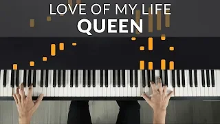 Love Of My Life - Queen | Tutorial of my Piano Cover