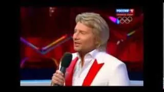 Верим, в Сочи нас ждет успех! (Выступление Николая Баскова на канале "Россия 1")