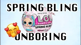 LOL SURPRISE SPRING BLING #LOLSURPRISE #SPRINGBLING #UNBOXING