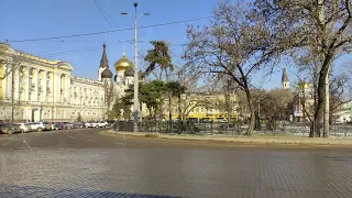 По маршруту 10 троллейбуса | Февраль 2021г. | Одесса. #Одесскийтранспорт