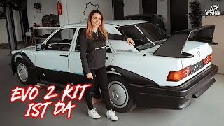 Das EVO 2 Kit ist da | Mercedes 190 W201 - Teil 1 | Lisa Yasmin