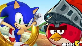 Sonic Dash: Angry Birds Epic Takeover UNLOCKED RED BIRD! iOS/ANDROID