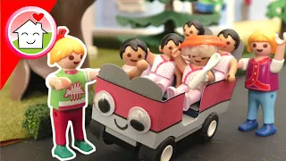 Playmobil Familie Hauser - Babysitten bei den Fünflingen - Geschichte mit Lena