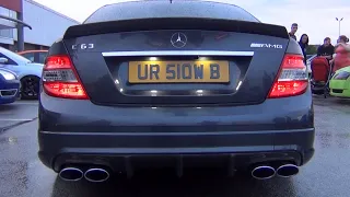 BEST of Mercedes C63 AMG 6.2 V8 Sound Compilation