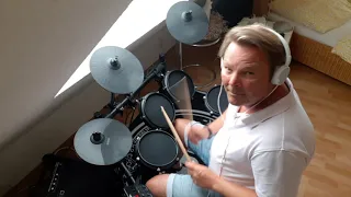 Drum cover  barry white ( can't get enough of you baby)