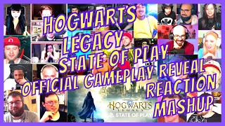 HOGWARTS LEGACY - STATE OF PLAY - OFFICIAL GAMEPLAY REVEAL - REACTION MASHUP - SONY PS5, PS4 - [AR]