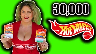 JACKPOT UNBOXING 30,000 HOT WHEELS DIE CAST CARS ABANDONED STORAGE