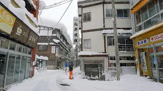 Winter Drive in Japan - Snow and Legendary Hot Springs [4K] Funagata to Okura-mura | Yamagata 2021