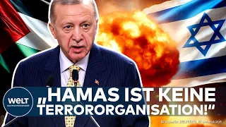 TÜRKEI: "Hamas will ihr eigenes Land schützen!" - Eskalation bei Treffen mit Erdogan und Mitsotakis!