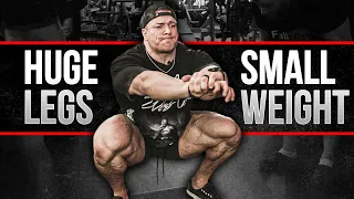 Work SMARTER:  Build Bigger Quads With Lighter Weights!