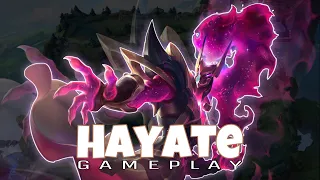 CoT : HAYATE GAMEPLAY | BEST BUILD - Clash of Titans