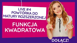 Funkcja Kwadratowa🤓 🔥Powtórka do matury rozszerzonej z matematyki 2022!