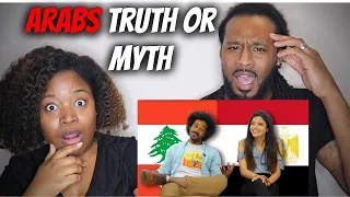 American Couple Reacts "TRUTH or MYTH: Arabs React to Stereotypes"