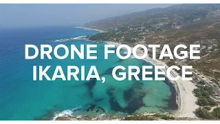 Ikaria, Greece - Mesakti Beach in 4K!