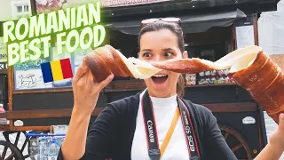 TRANSYLVANIA 🇷🇴 EPIC ROMANIAN FOOD (Brasov and Bran Castle)