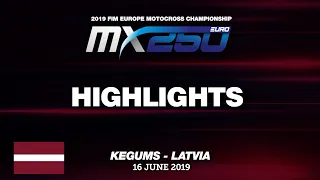 EMX250 Race 1 Highlights   Round of Latvia 2019 #motocross