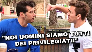 UOMO FEMMINISTA viene UMILIATO in un DIBATTITO!