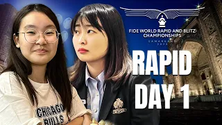 MATINDI kaagad ang SHOWING ni WGM Lu Miaoyi! FIDE World Womens Rapid and Blitz 2023 Day 1