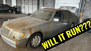 Will this abandoned W140 run??? -Or did I just buy the worst project ever!?!?!?