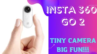 Insta 360 Go 2 Unboxing, Set Up and Preview  A Great Lil Action Camera!