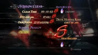 Devil May Cry 4 SE DMD(Trish) Mission 17 S Rank Clear
