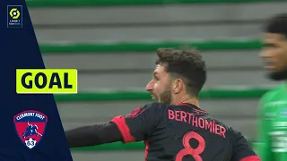 Goal Jason BERTHOMIER (64' - CF63) AS SAINT-ÉTIENNE - CLERMONT FOOT 63 (3-2) 21/22