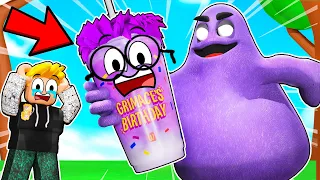 GRIMACE SHAKE HIDE AND SEEK At 3AM!? (EXTREME ROBLOX HIDE & SEEK CHALLENGE!)