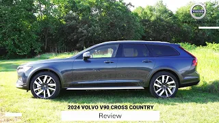 2024 Volvo V90 Cross Country Review | Volvo's Stylish Luxury Wagon!