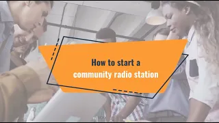 How to start a community radio station