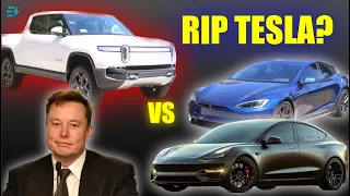 DRAG RACE of the World's Quickest TRUCK & Tesla's Finest