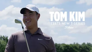 Tom Kim Tests New Titleist T100 and T200 Irons