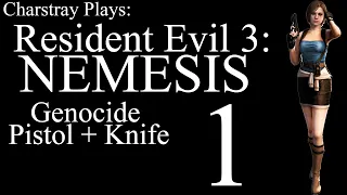 Can we GENOCIDE Resident Evil 3: Nemesis with only Pistol+Knife? Part 1