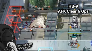 HS-9 AFK 6 Ops clear [Arknights] [CN]