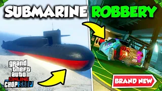 AMAZING NEW Kosatka Submarine ROBBERY For Salvage Yard in GTA 5 Online! (The McTony Robbery Guide)